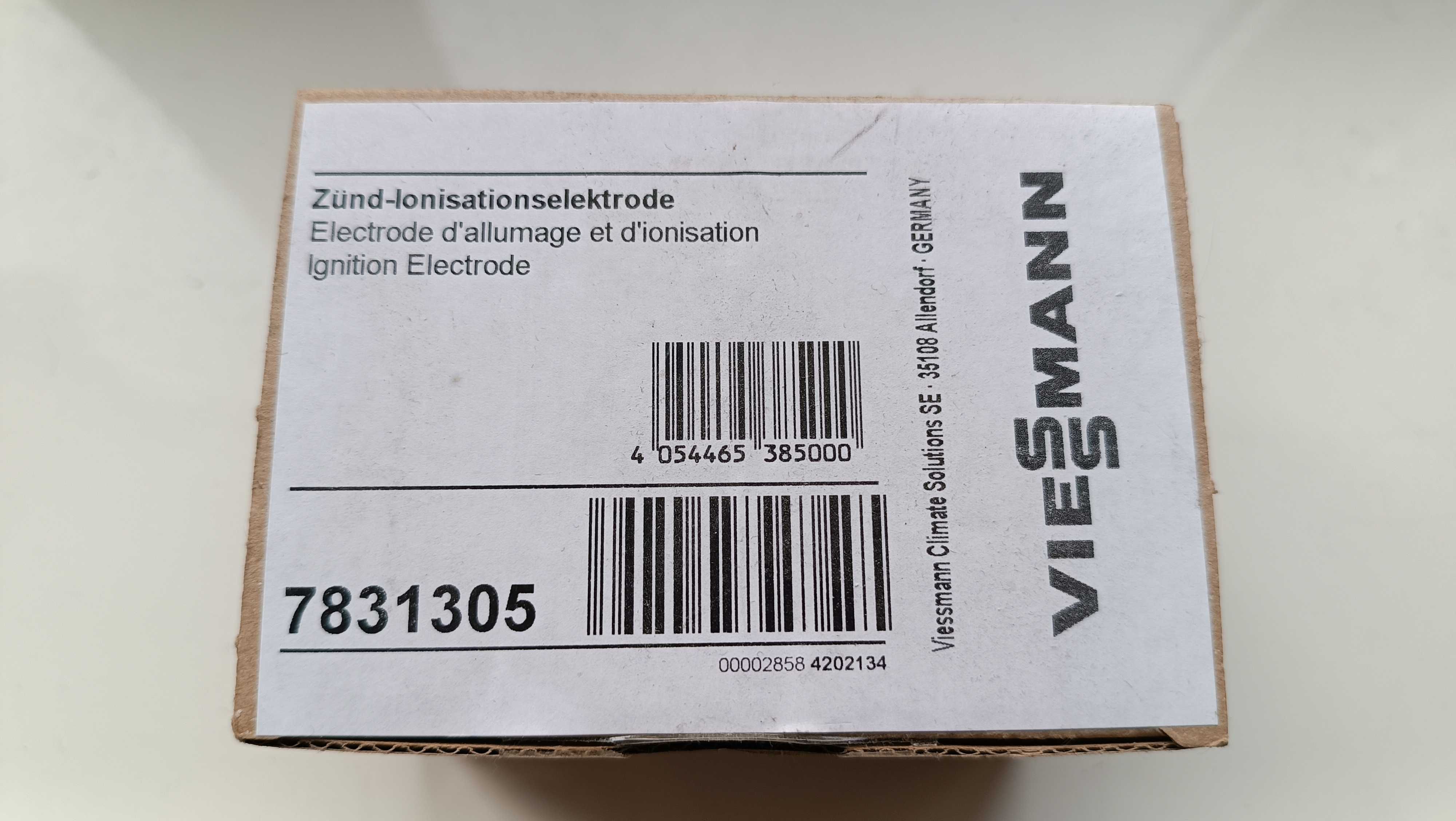 Оригинал! Электрод розжига и ионизации на Viessmann WH1B, WH1D 7831305