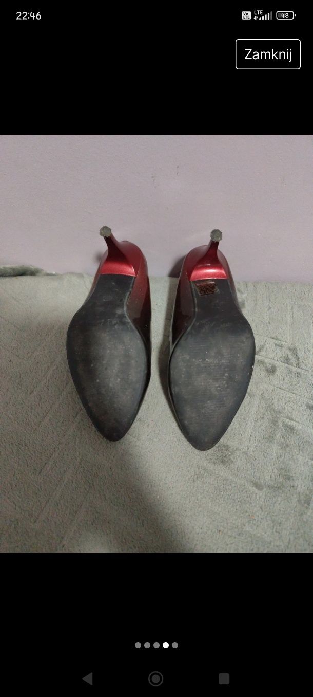 Buty na szpilce ombre G2G