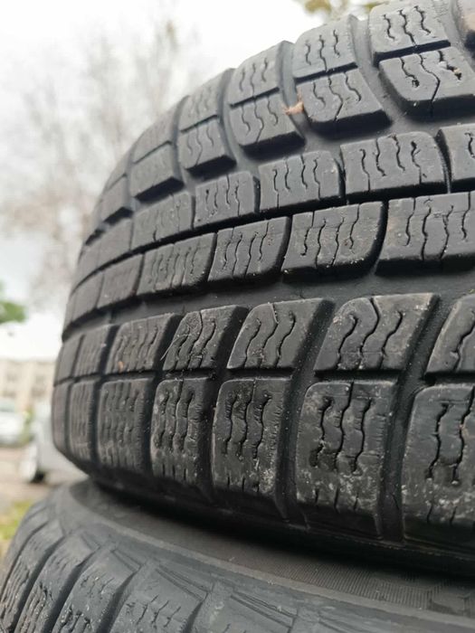 Michelin Alpin 205/55 16 Koła 4x100 Opony 2005r Zimowe Felgi