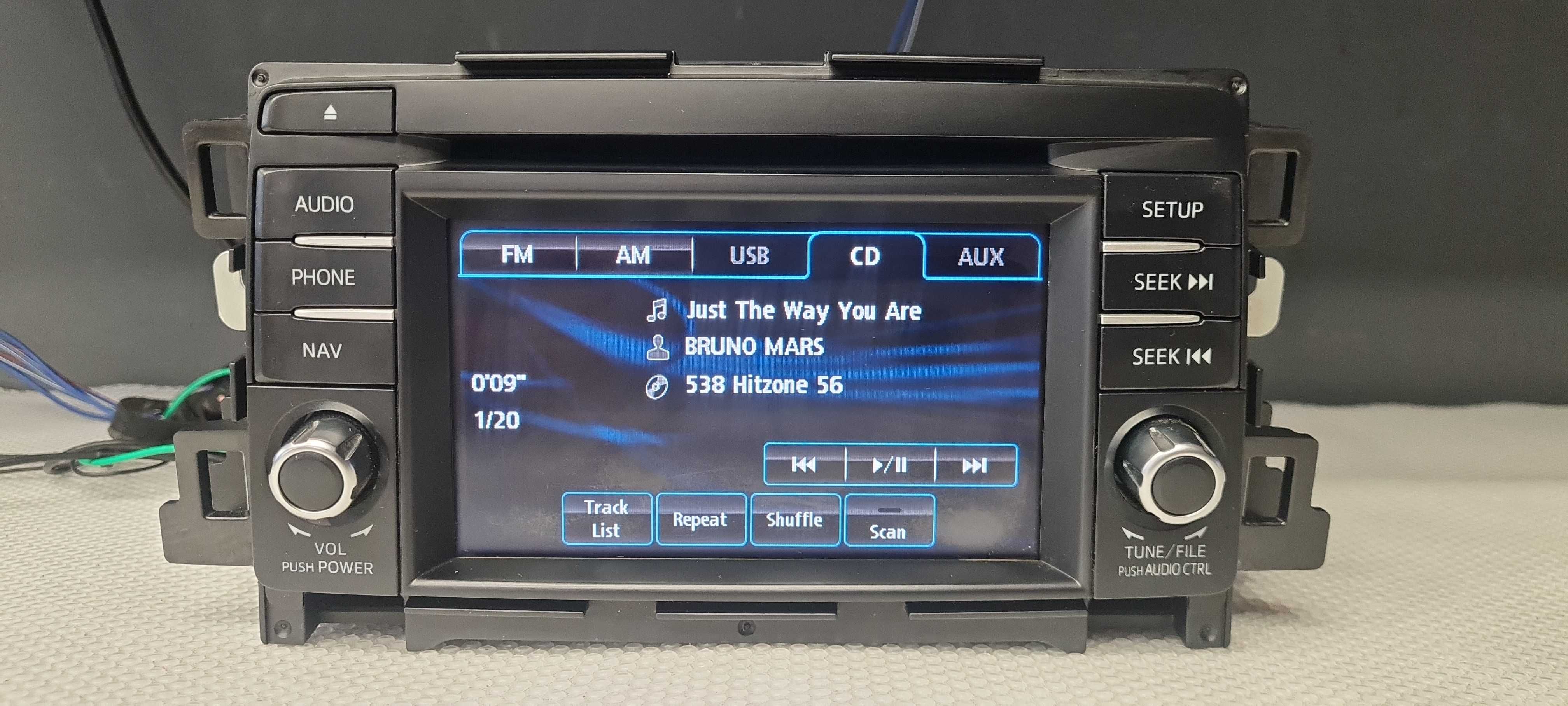 Mazda 6 Radio nawigacja Cd USB AUX GKJ16---6DV0C