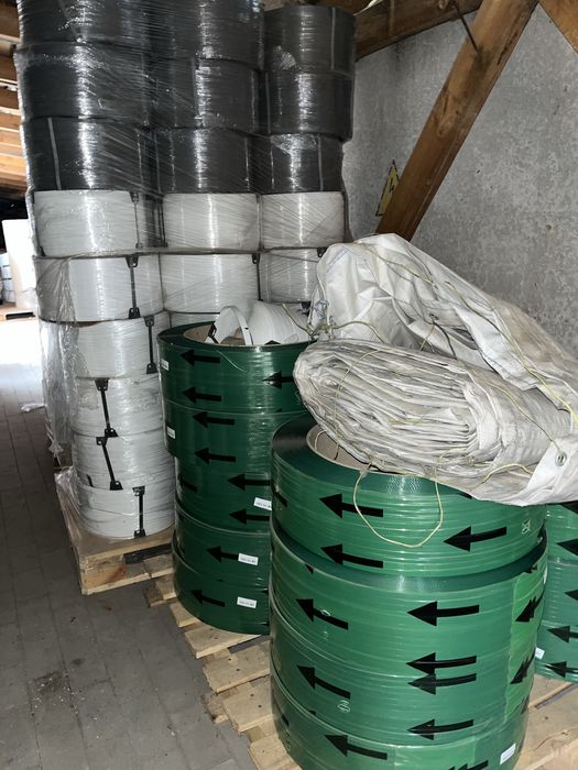 Стрепінг-стрічка ПП / ПЕТ (залишки після пошкодження складу)