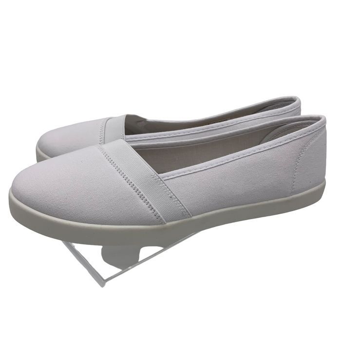 Białe tenisówki damskie r 41 buty wsuwane Anna Field lekkie baleriny