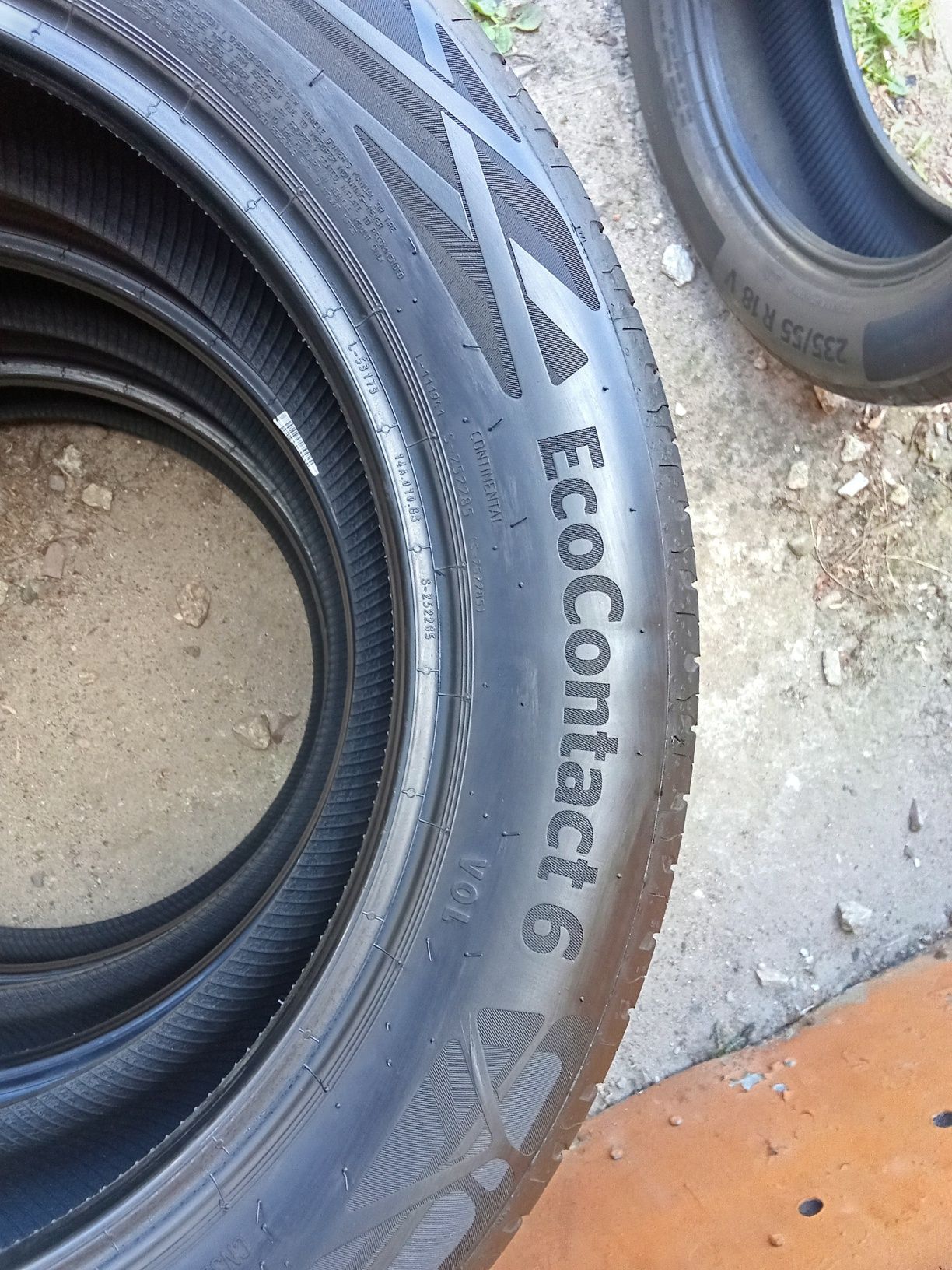 4szt NIE NAPRAWIANE 235/55R18, Continental, pełen bieżnik