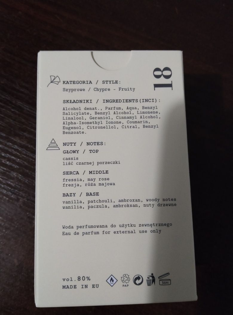 Perfumy nowe zapakowane