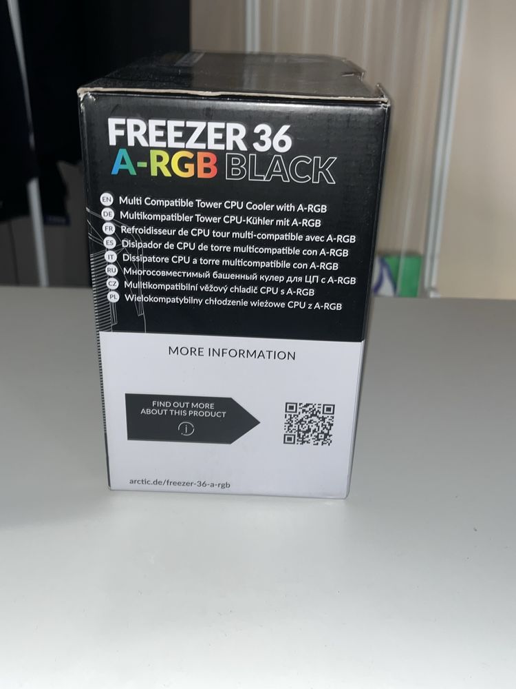 Chlodzenie procesora arctic freezer 36 A RGB