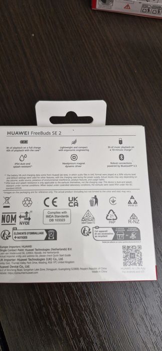 HUAWEI FreeBuds SE 2 Biały