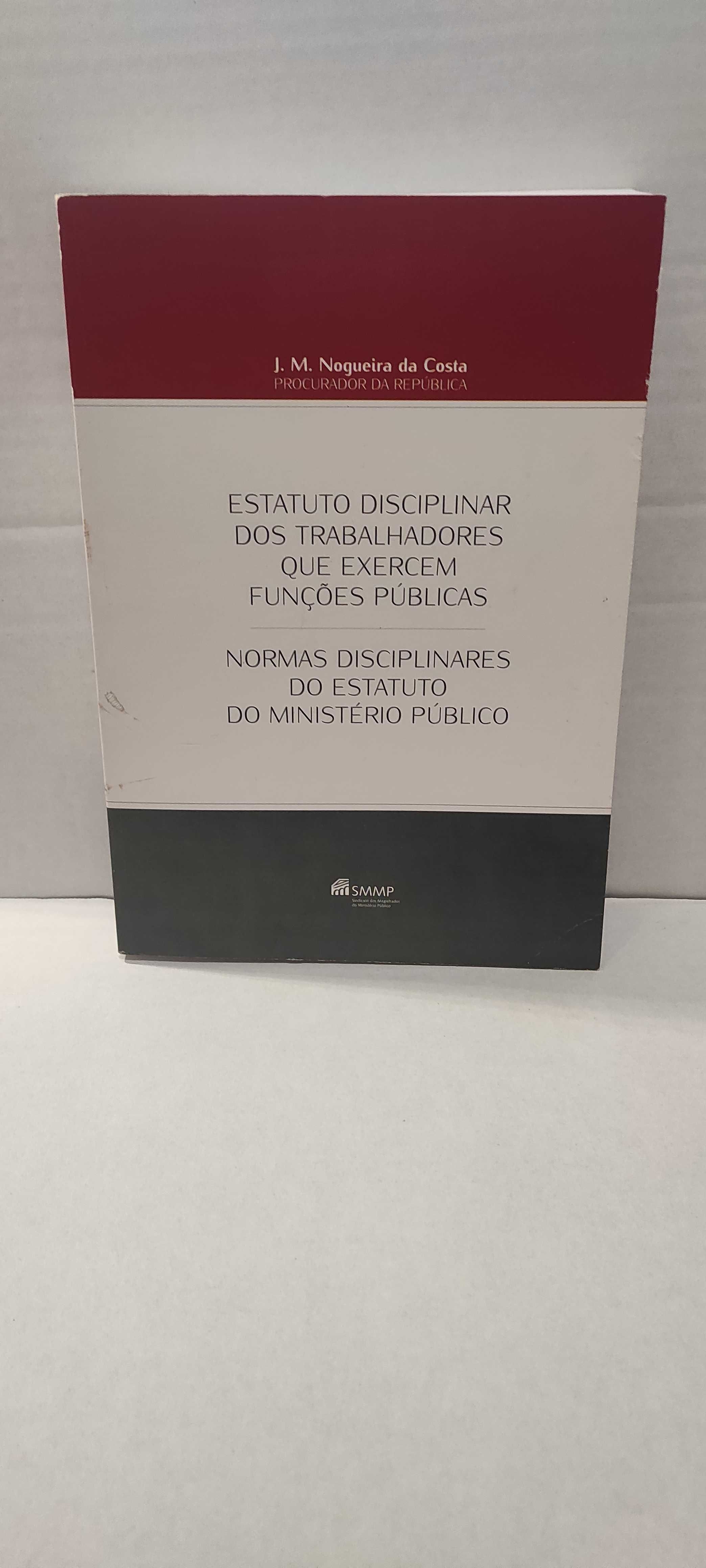 Livro Estatuto Disciplinar dos Trabalhadores que exercem Fun. Públicas