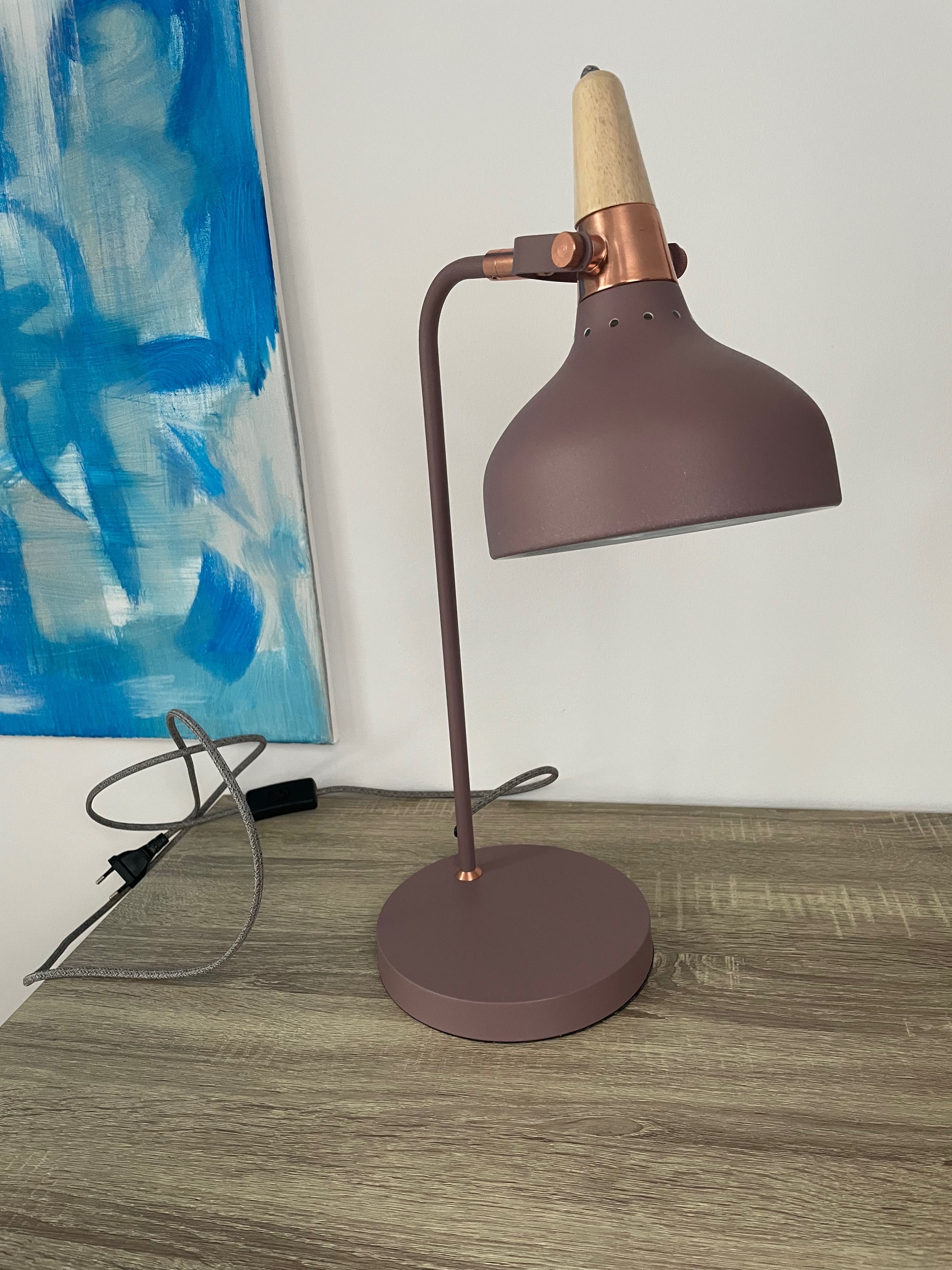 Lampa biurkowa wysokość 51 cm