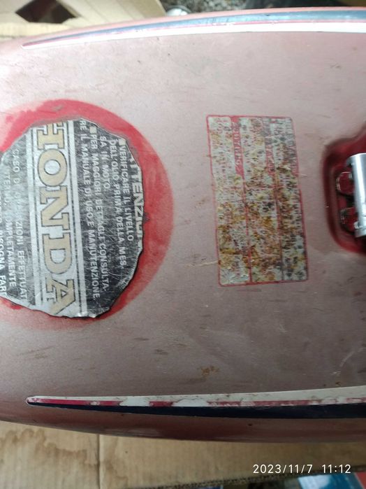 classica antiga Honda CB250N