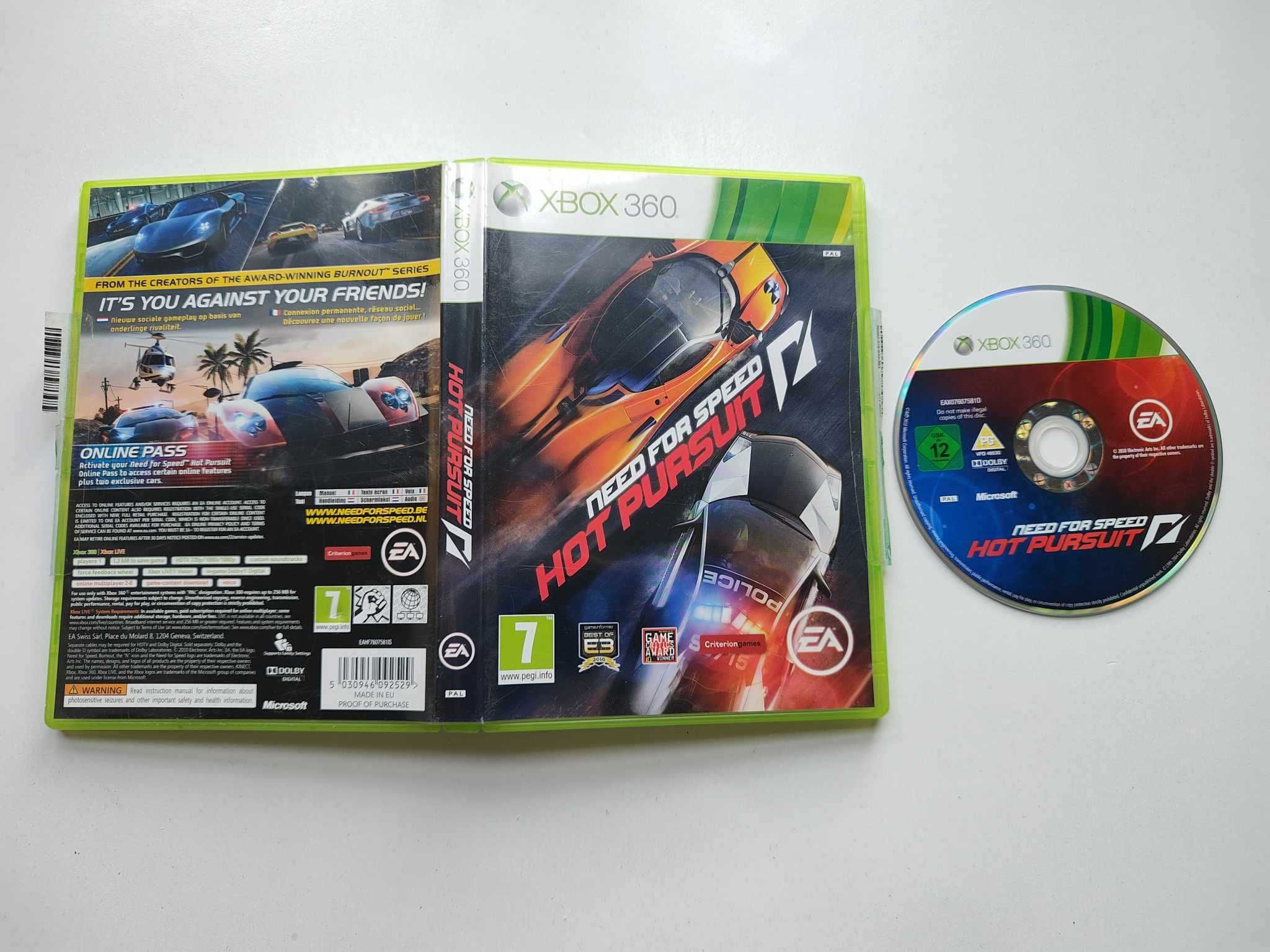 Xbox 360 gra Need for Speed Hot Pursuit