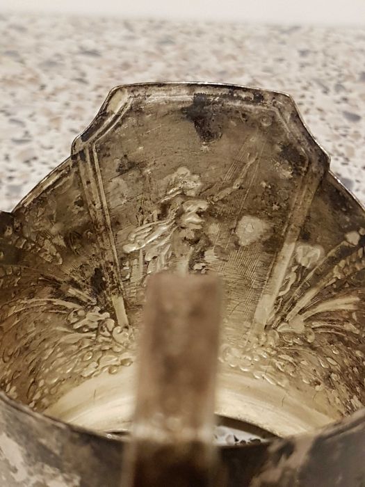 Подстаканник посеребрение