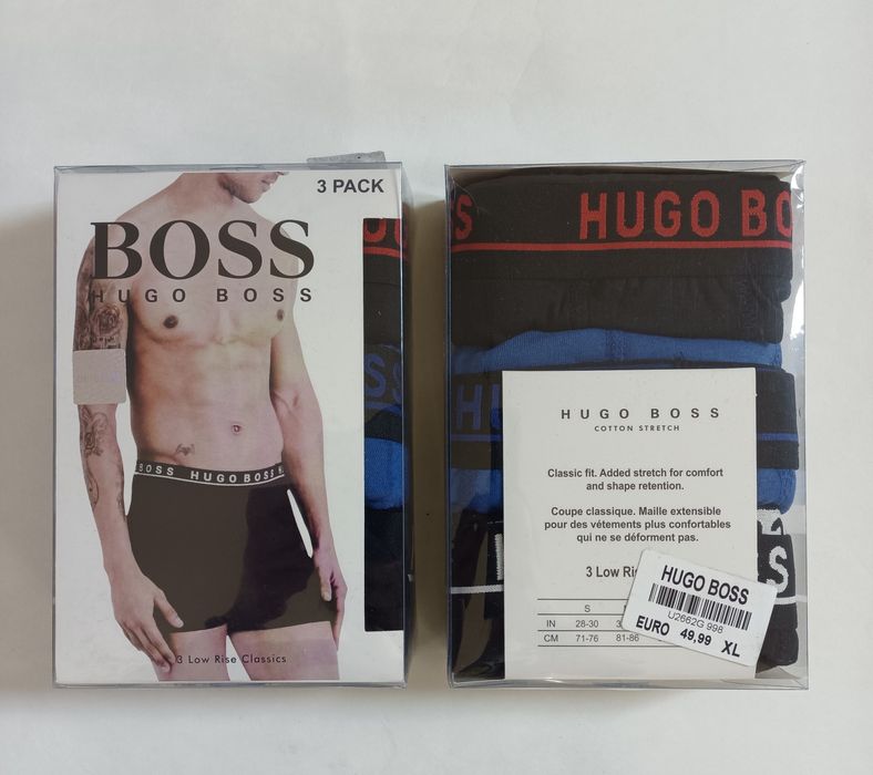 Bokserki męskie 3 Pack Jakość Premium Bawełna