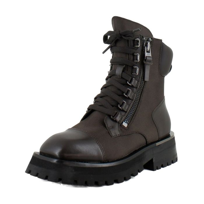 Жіночі шкіряні замшеві черевики на шнурівці оригінал Calvin Klein 39 р