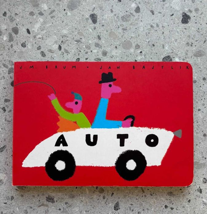 Auto Jedziesz z nami? Jan Bajtlik ksiązka dla malucha