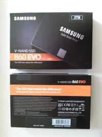 Nowy, zapakowany-860 EVO-2TB Samsung-dysk ssd. Inne modele-foto.