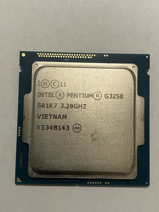 Процесор Intel Pentium G3250 оперативна памʼять та інше
