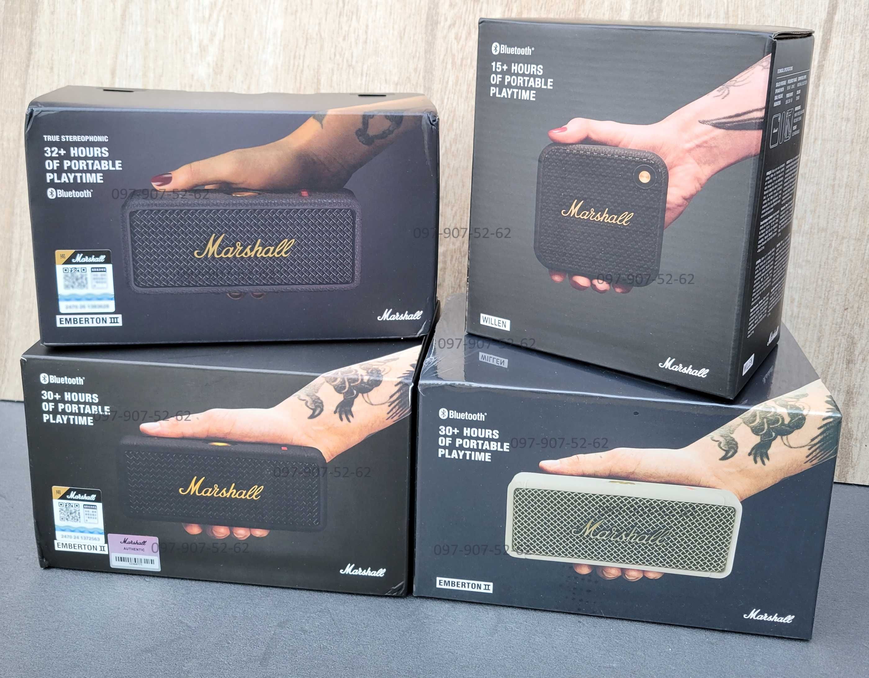 Колонка Marshall Emberton III + чохол-сумка (Маршал Ембертон 3)