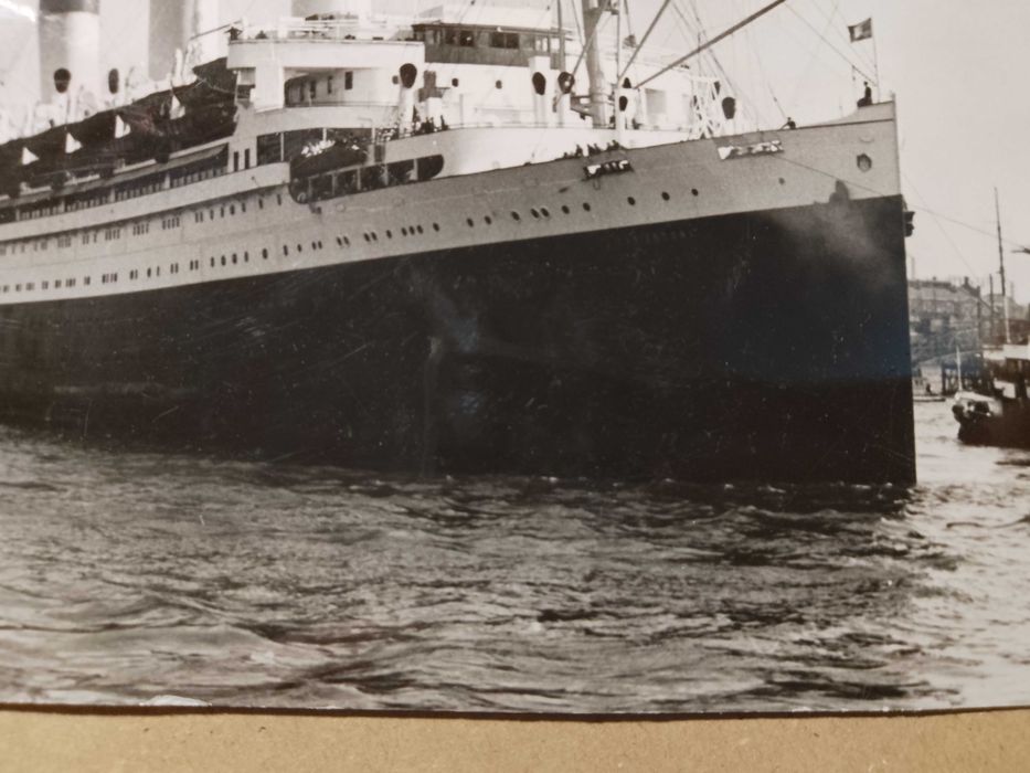 stare niemieckie zdjęcie statek