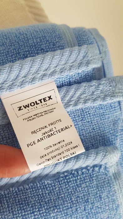 Ręcznik ZWOLTEX nowy 70x140 cm zestaw bawełna egipska