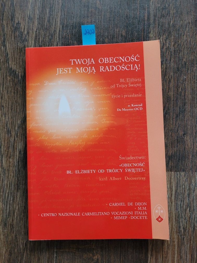 2902. "Twoja obecność jest moją radością" O. Konrad De Meester