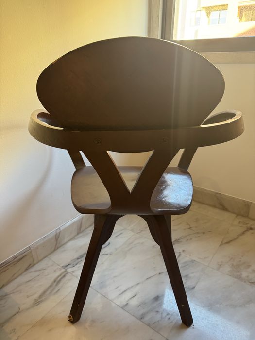 Conjunto 4 cadeiras madeira