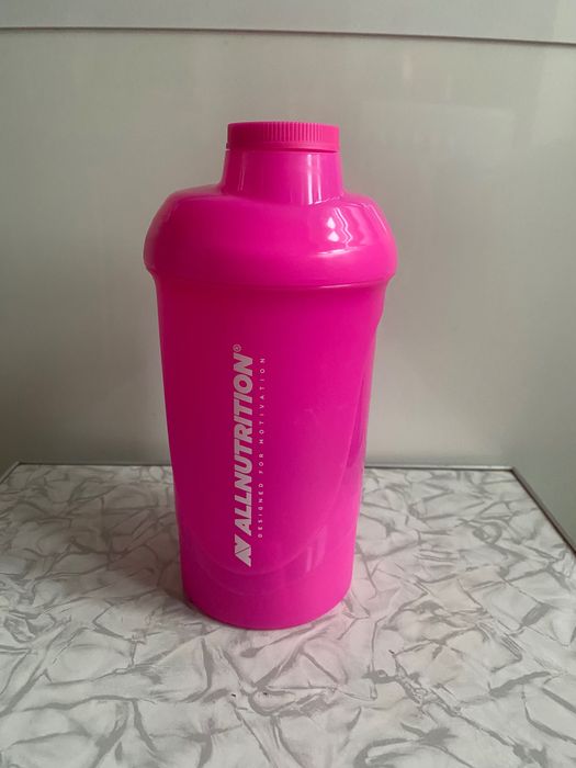Шейкер для коктейлів all nutrition рожевий