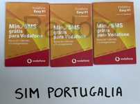 Portugalia SIM karta nowy starter portugalski anonimowy vodafone