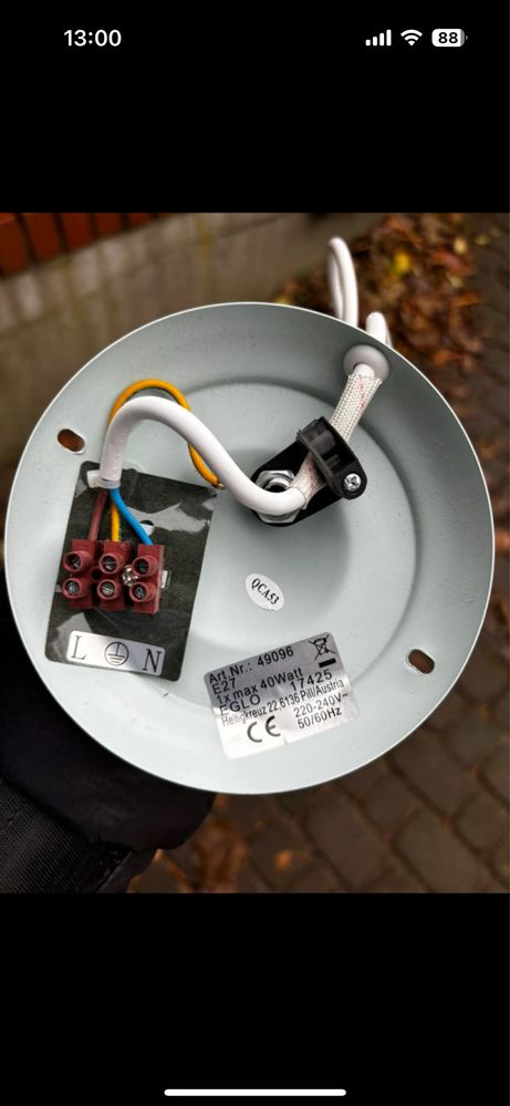 Kinkiety 2 sztuki lampy miętowe nowe