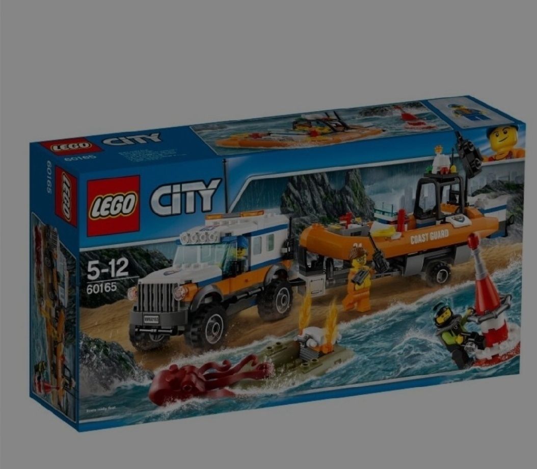 Lego City 60165 Terenówka Przyczepa Łódź