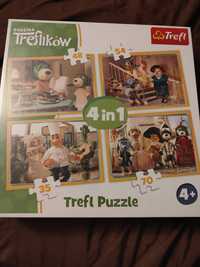 Puzzle Rodzina Treflików 4+ NOWE