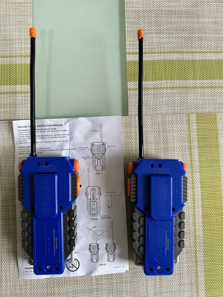 Набір рацій NERF WALKIE TALKIE, 2 шт