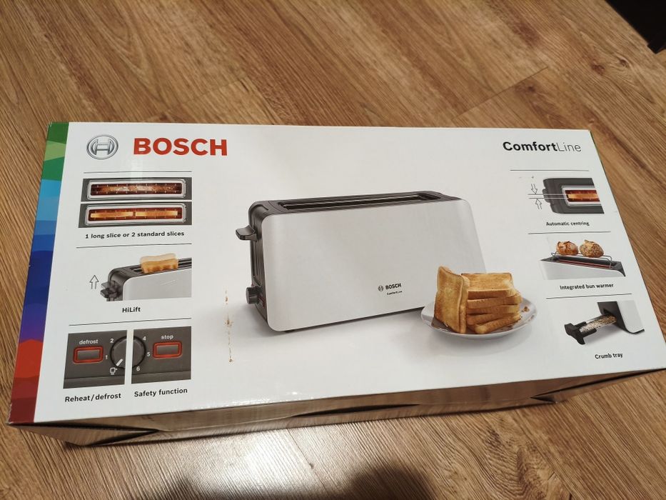 Sprzedam toster Bosch tat6a001 - 4 tosty