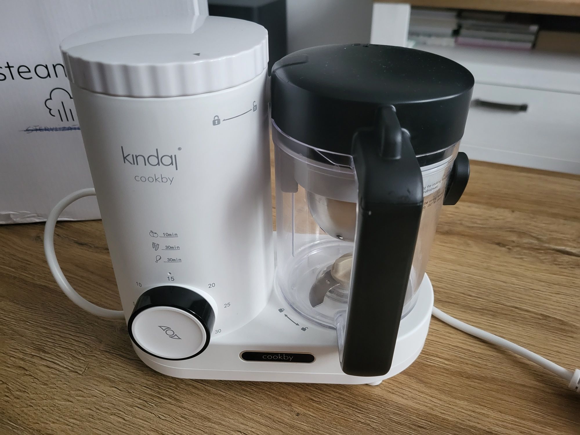 Robot kuchenny do gotowania na parze KINDAJ COOKBY