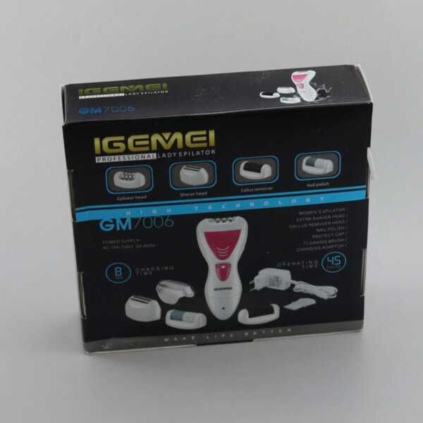 Эпилятор беспроводной 4в 1 Gemei GM-7006 Pro