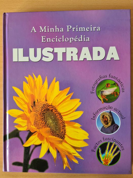Livro juvenil "A minha Primeira Enciclopédia Ilustrada"