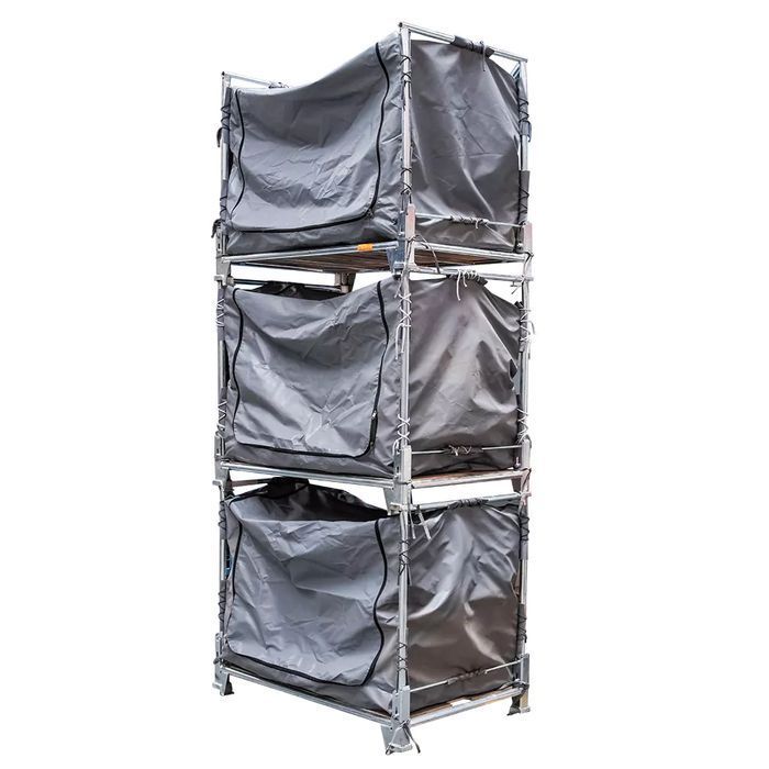 Manurack ZIP BAG 120x80x96 cm z możliwością sztaplowania z pokrowcem