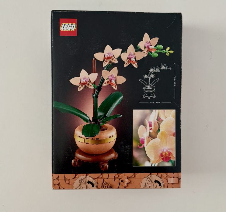 LEGO 10343 Botanical Collection - Mała orchidea klocki nowe orginalne
