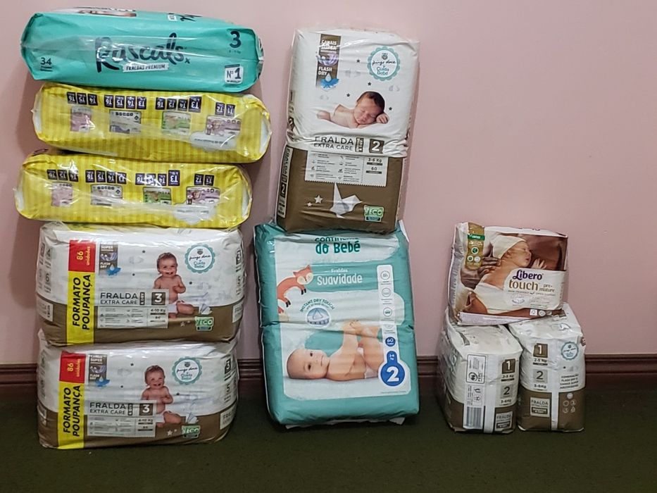 Fraldas descartáveis