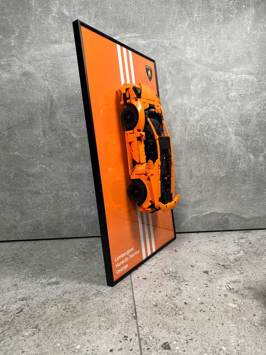 Рамка для LEGO Technic Lamborghini Huracán Tecnica Orange 42196 Лего
