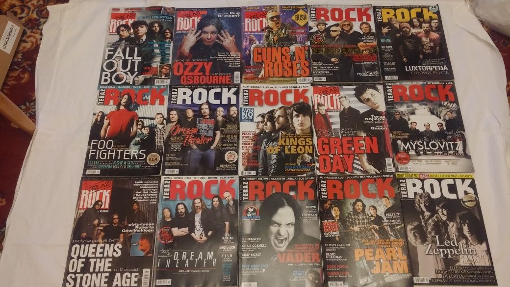 Czasopisma muzyczne teraz rock