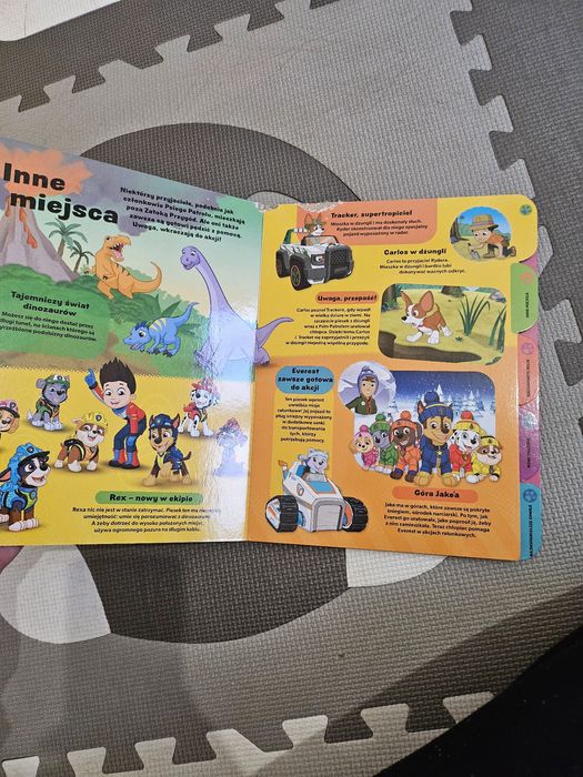 Ksiazka psi patrol paw patrol poznaj moj swiat w świecie psiego patrol
