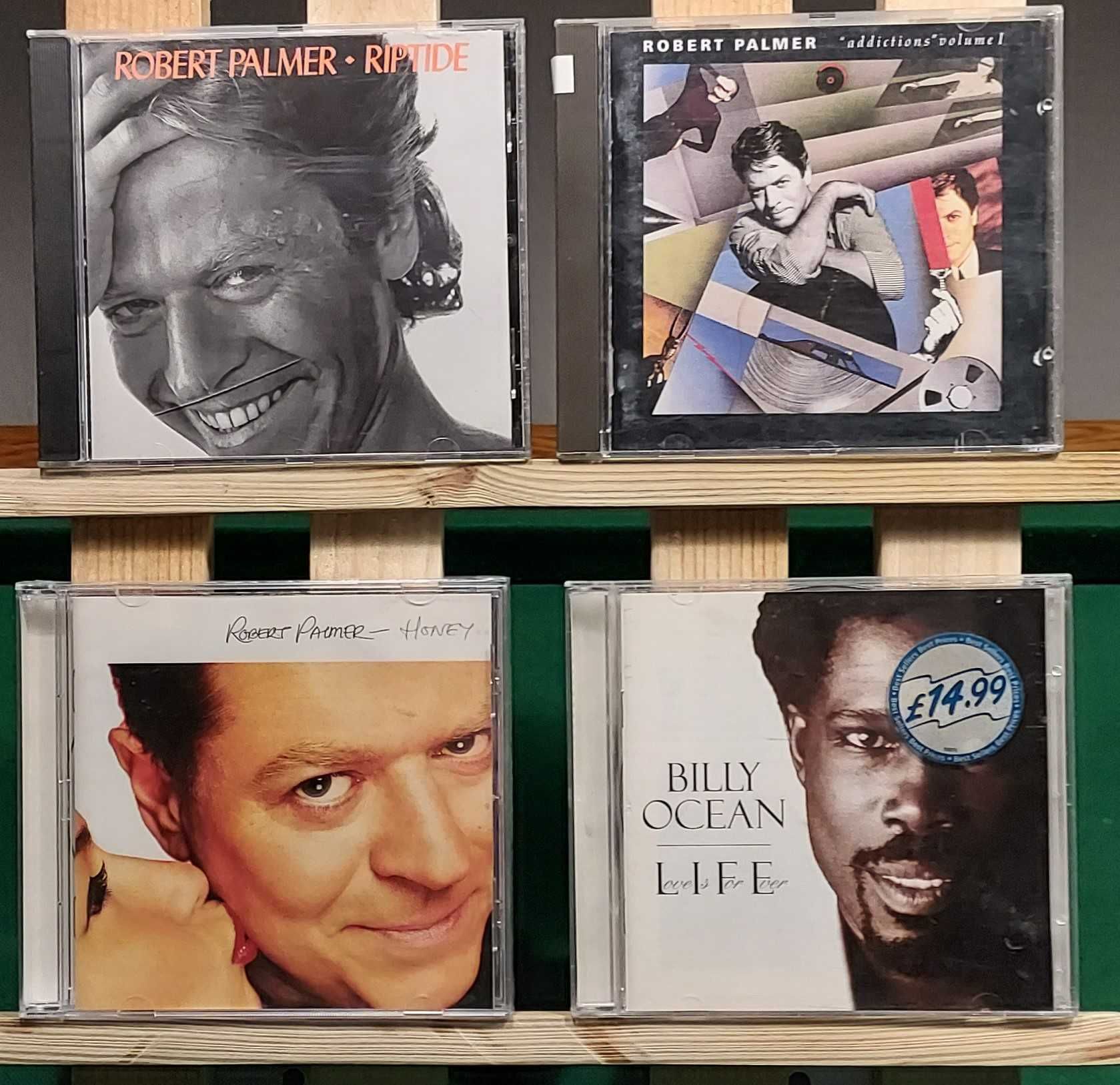 CD - Rod Stewart, Robert Palmer, Eric Clapton, Barry White i inni