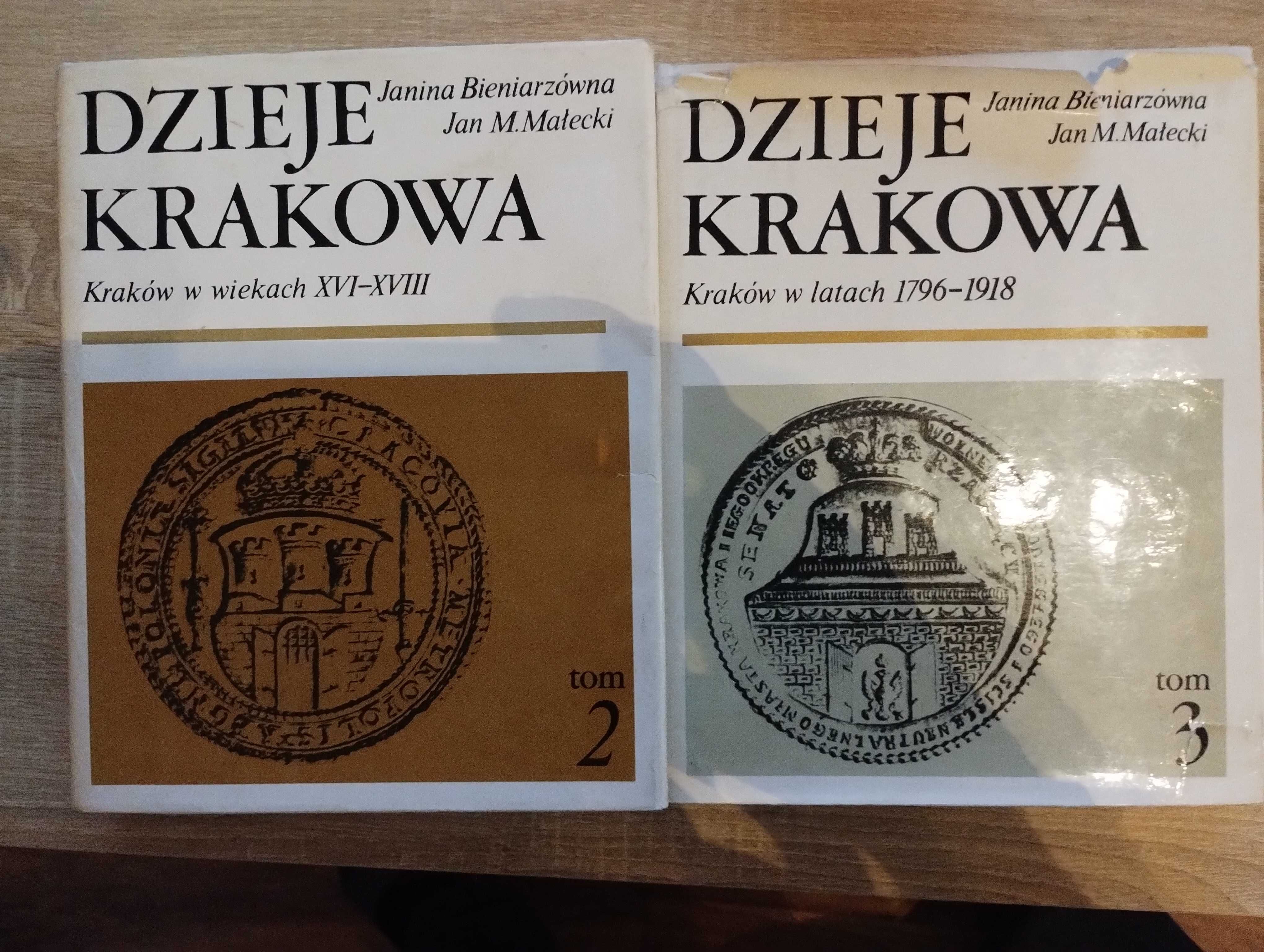 Dzieje Krakowa tom 2 i 3