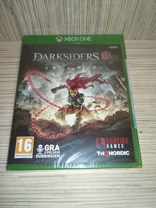 ‼️ folia darksiders 3 iii pl xbox one xbo