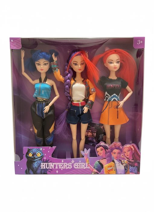 Zestaw - lalki Demon Hunters Łowczynie demonów