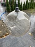 Lampa szklana wiszaca