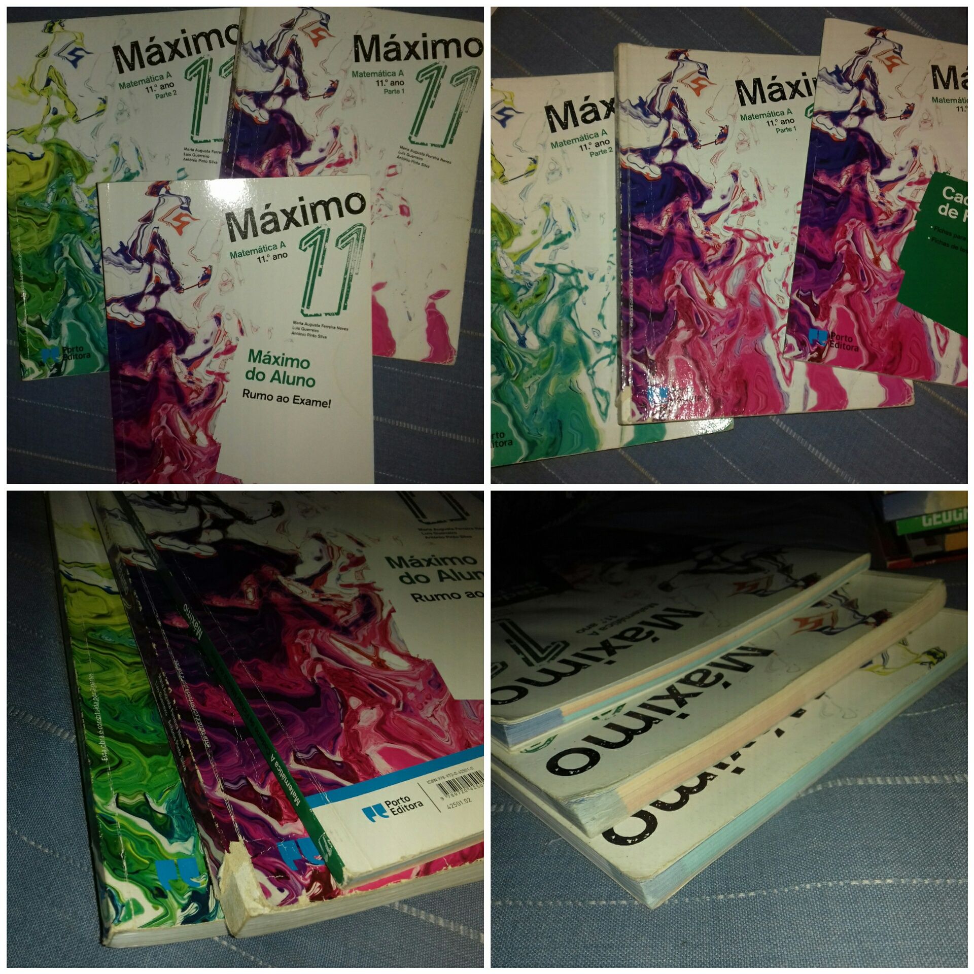 Manuais e c. Actividades 11° e 12° anos. Novos e usados