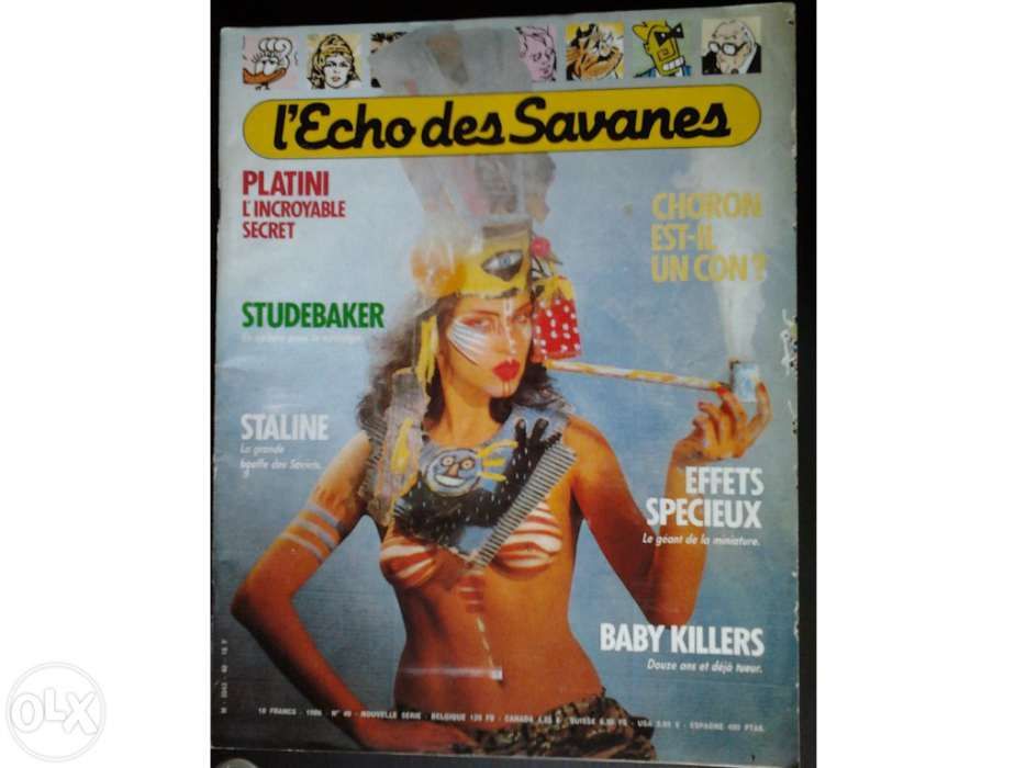 Revista de BD «L'Echo des Savanes», nº 40