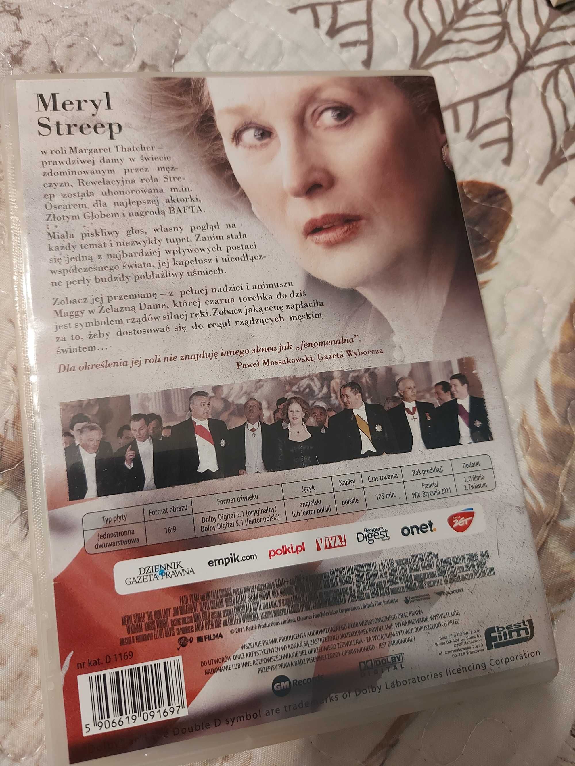 Żelazna Dama - DVD (Meryl Streep)