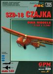 GPM 1 2005 NR.224 CZAJKA szybowiec model x 2 1:33 i 1:50